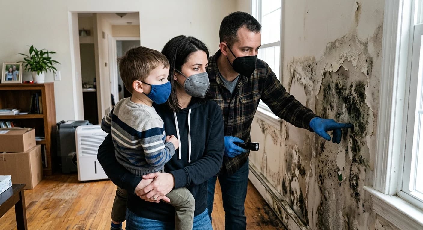 Professional water damage restoration work - How does untreated water damage affect health?